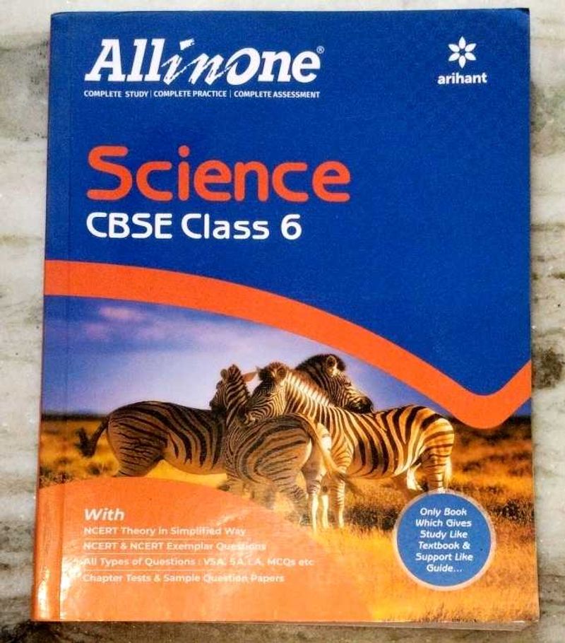 Allinone Arihant,Science,Cbse,Class6,Book