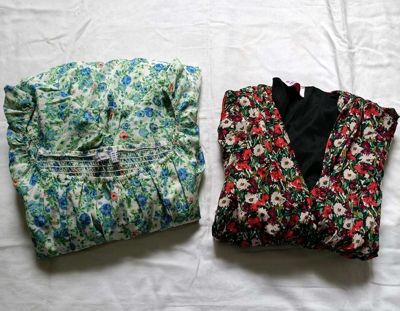 Floral Summer Dress Combo