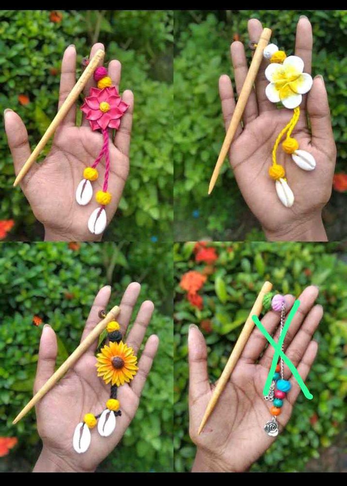 Boho Floral Hair Pin