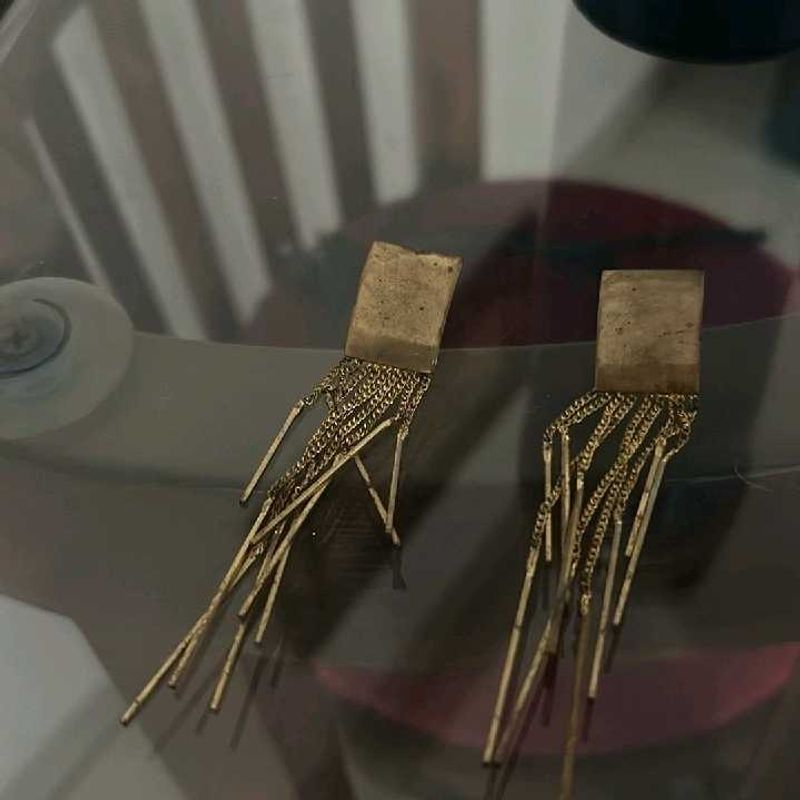 Golden Hanging EARRING