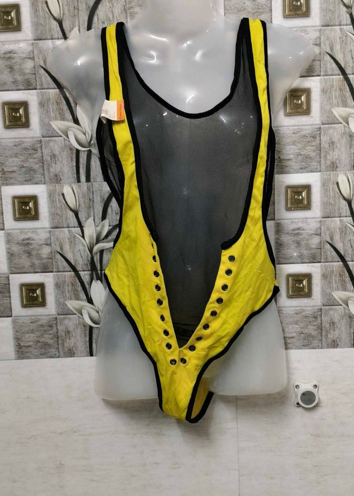 Stylish Yellow Bodysuit