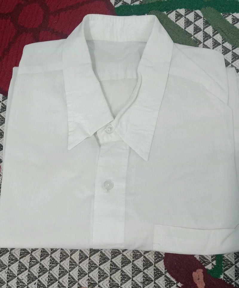 White formal shirt
