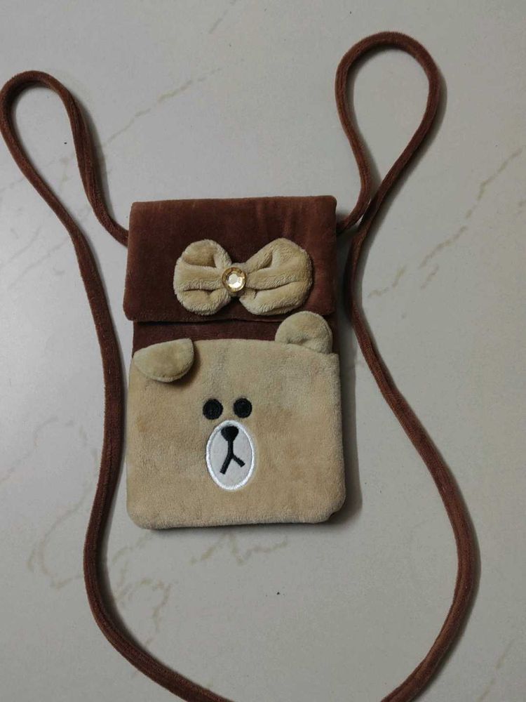Cute Bear Crossbody Bag
