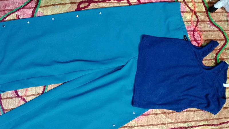 Blue pant &amp; Top Set