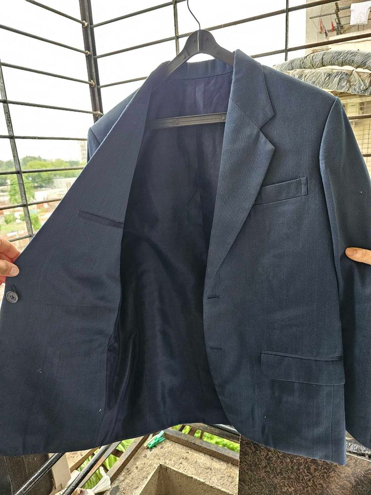 Navy Blue Blazer - Classic Style