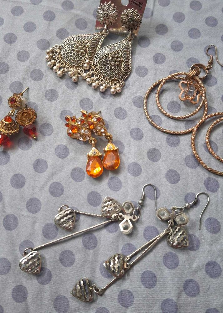 Combo Of Earrings
