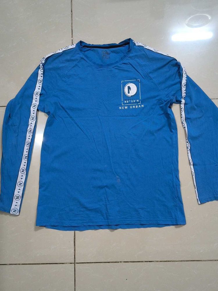 2 Tee Blue Long Tshirt And Half Being Human Te