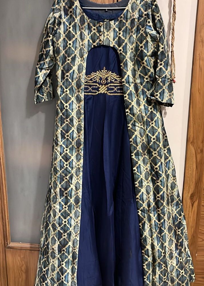 Beautiful Long Gown With Jacket