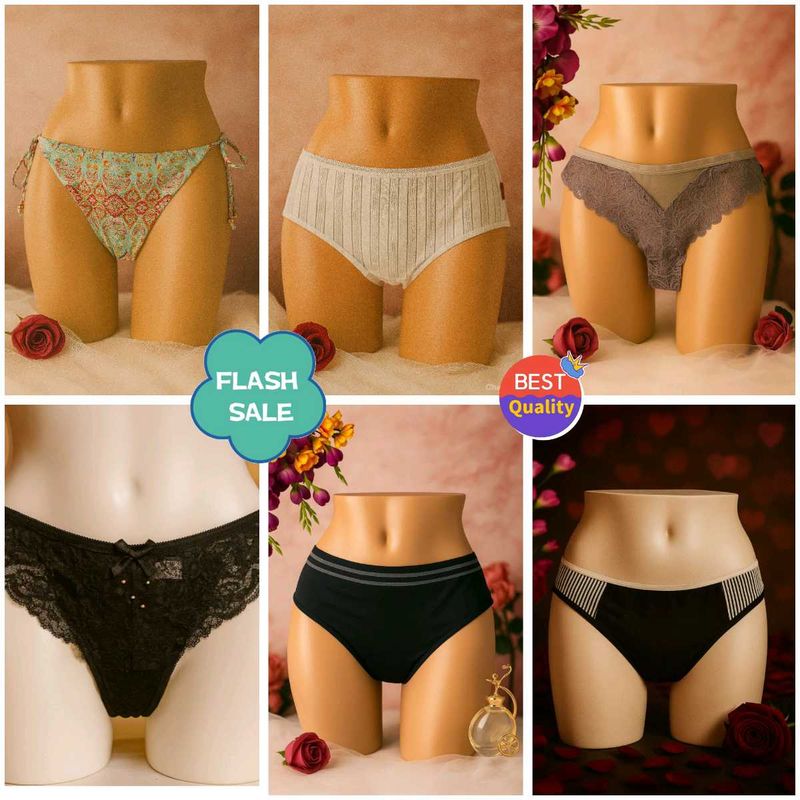 🇳🇿💫🤑 Pack Of 6 Panties - Mix &amp; Match Styles