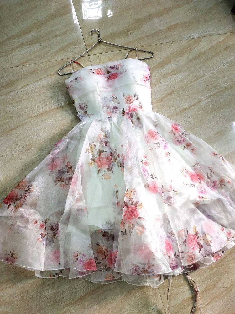 Floral Disney Mini Dress (Corset)