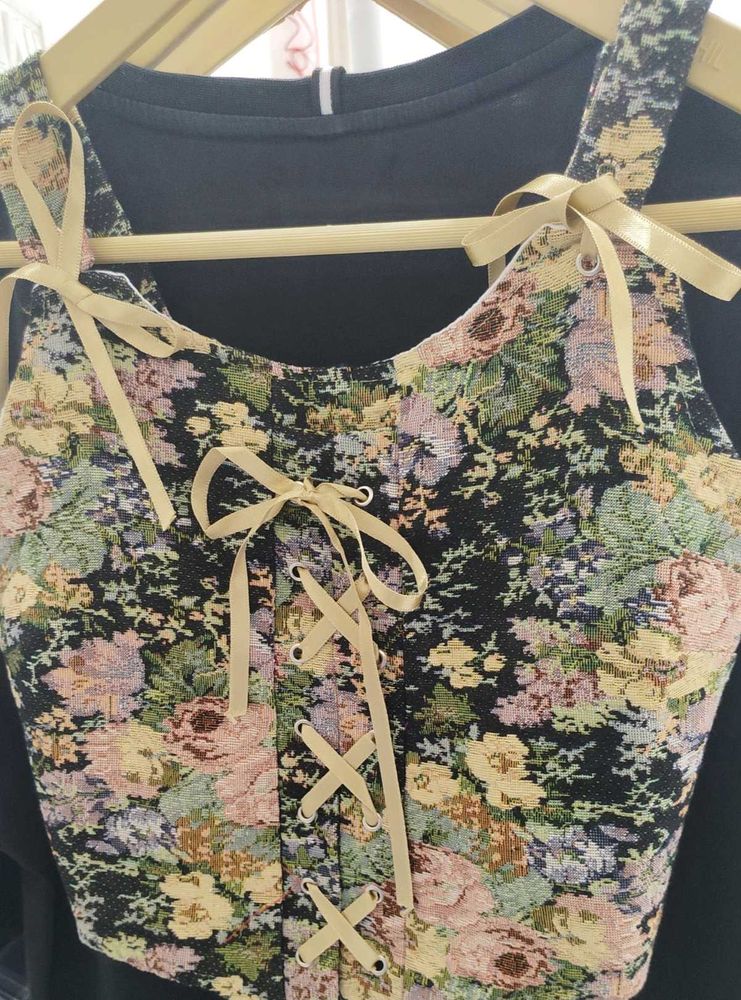 FLORAL CORSET
