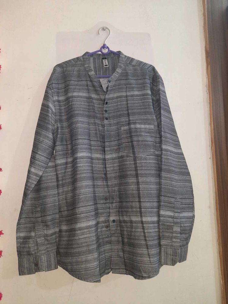 Striped Grey Shirt