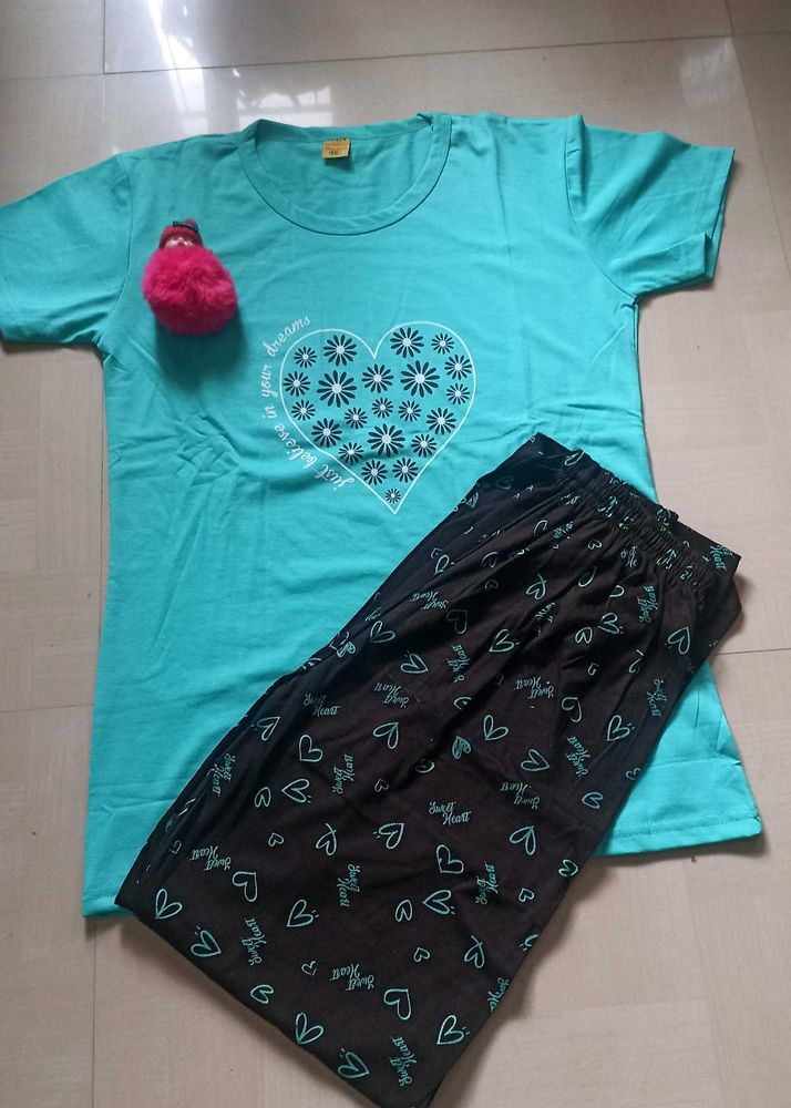 XXL Night Wear - Cyan