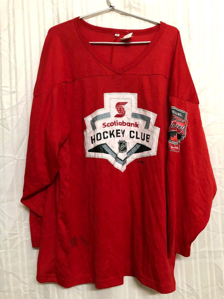 Red Long Sleeve Jersey