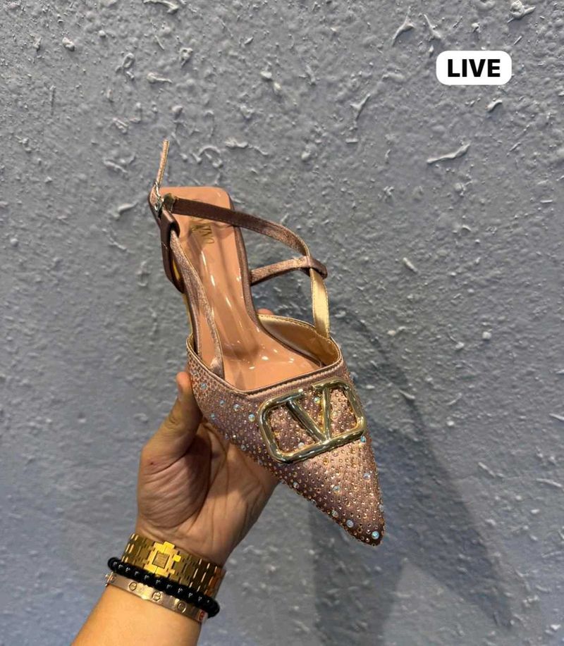 Elegant Embellished Heels