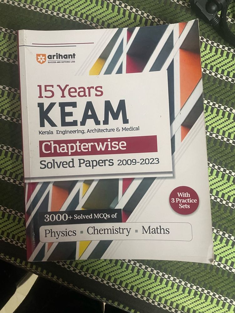 15 Years KEAM Solved Papers