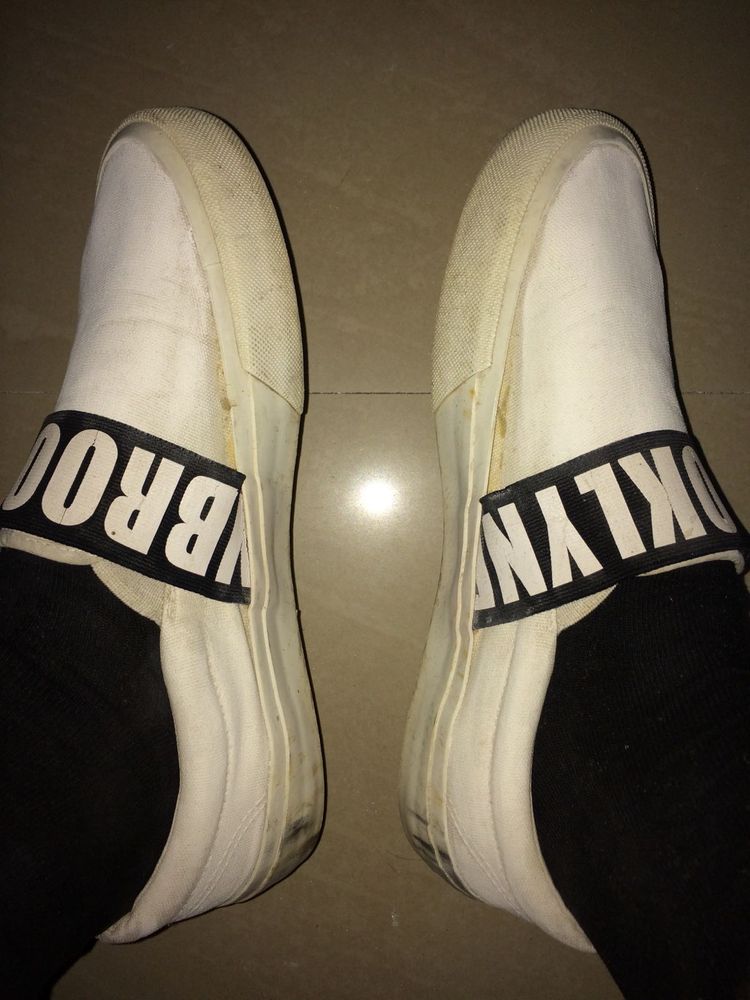 ASOS White Canvas Shoes