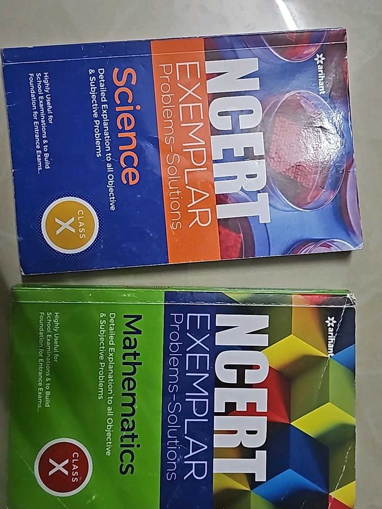 Arihant Ncert Exempler Class 10 Maths And Science