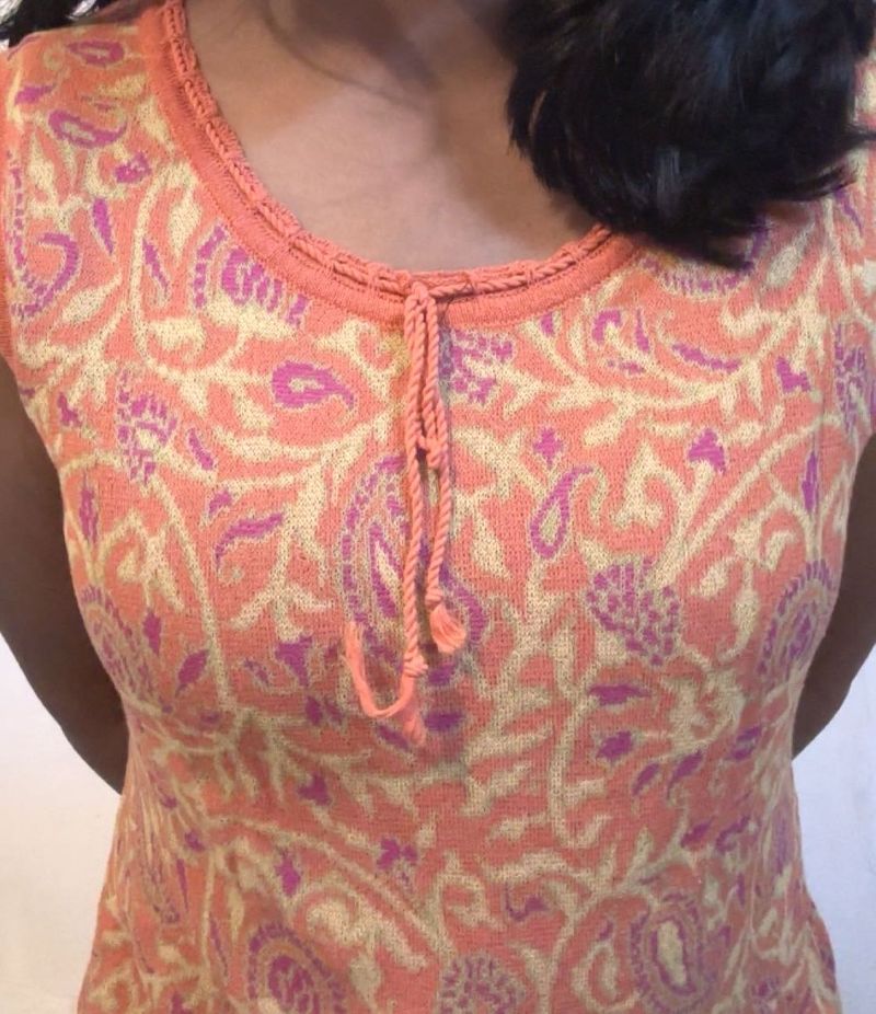 Printed Sleeveless Top (item 38)