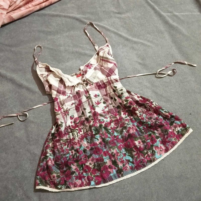 Y2k Babydoll Top