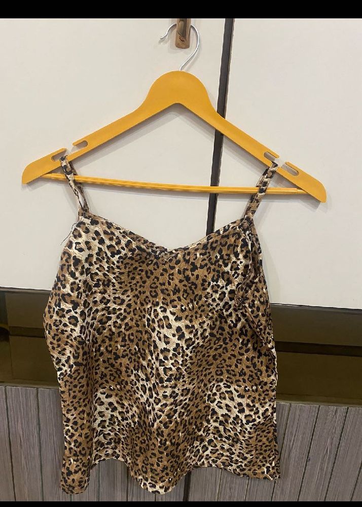 Leopard Print Cami Top
