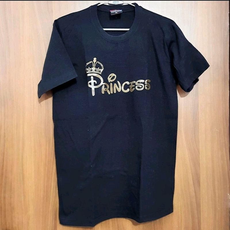 Princess Printed Cotton Tshirt
