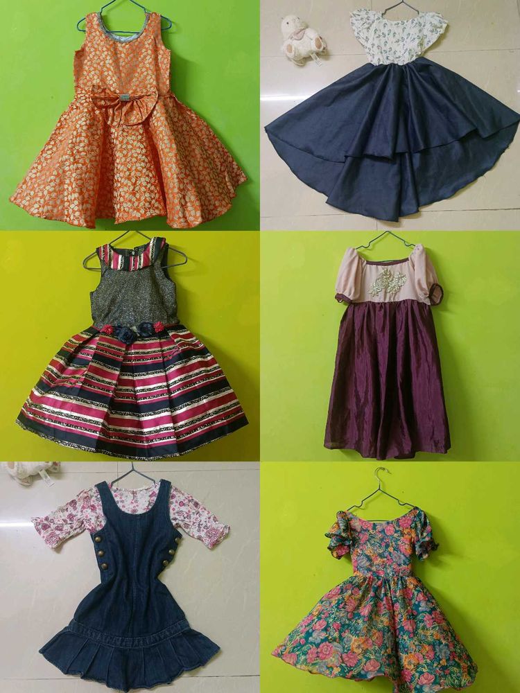 2-4 Years Girls Dress Mix