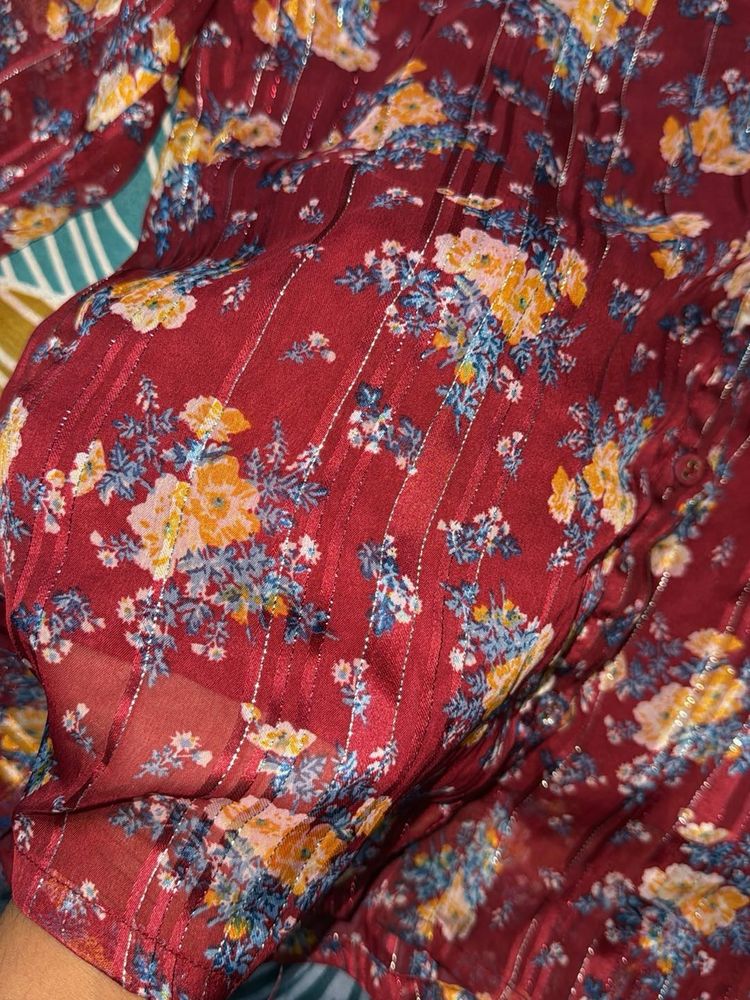 Floral Print Top