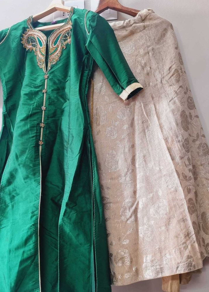 Elegant Green Indian Salwar Kameez