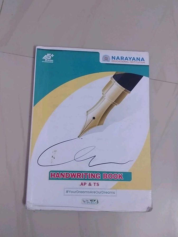 Hand Writing Book,Used