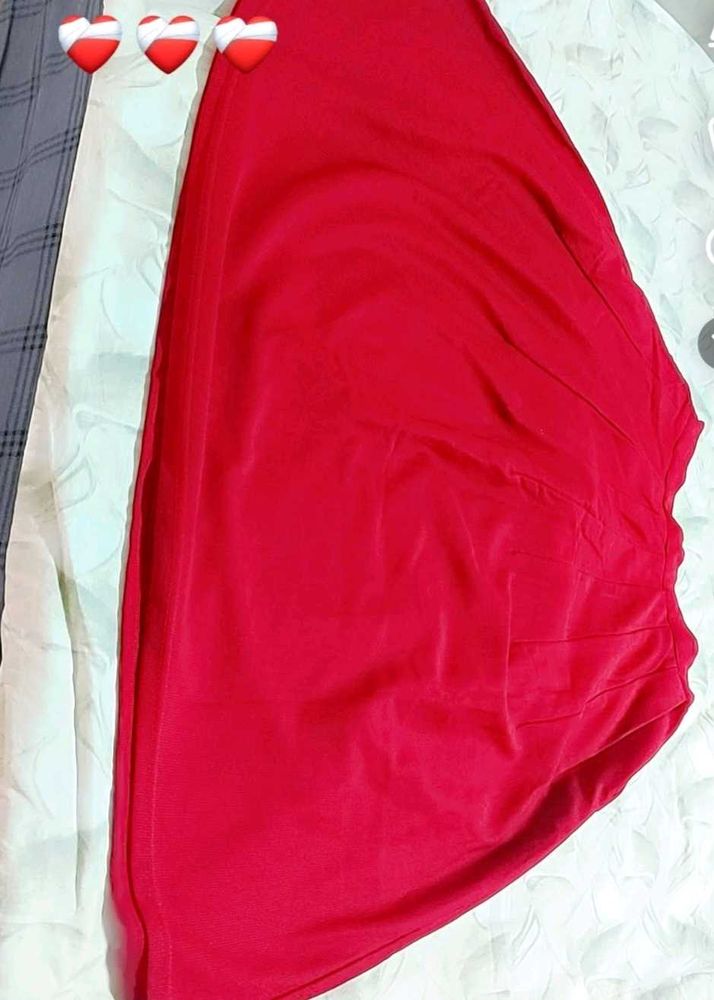 Maroon Skirt