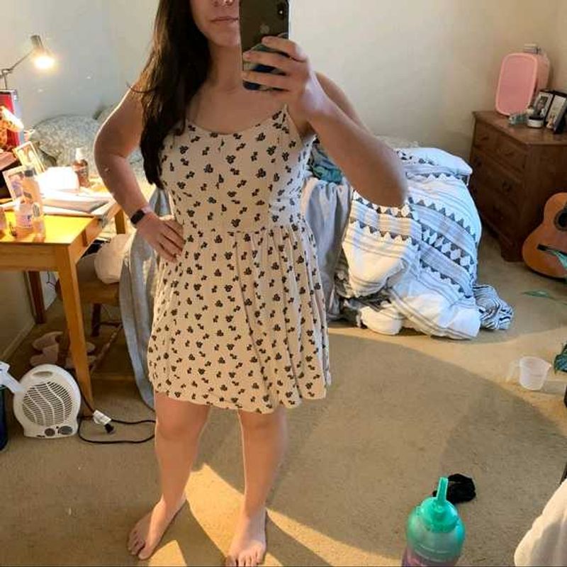 H&amp;M Beige Women Summer mini Dress