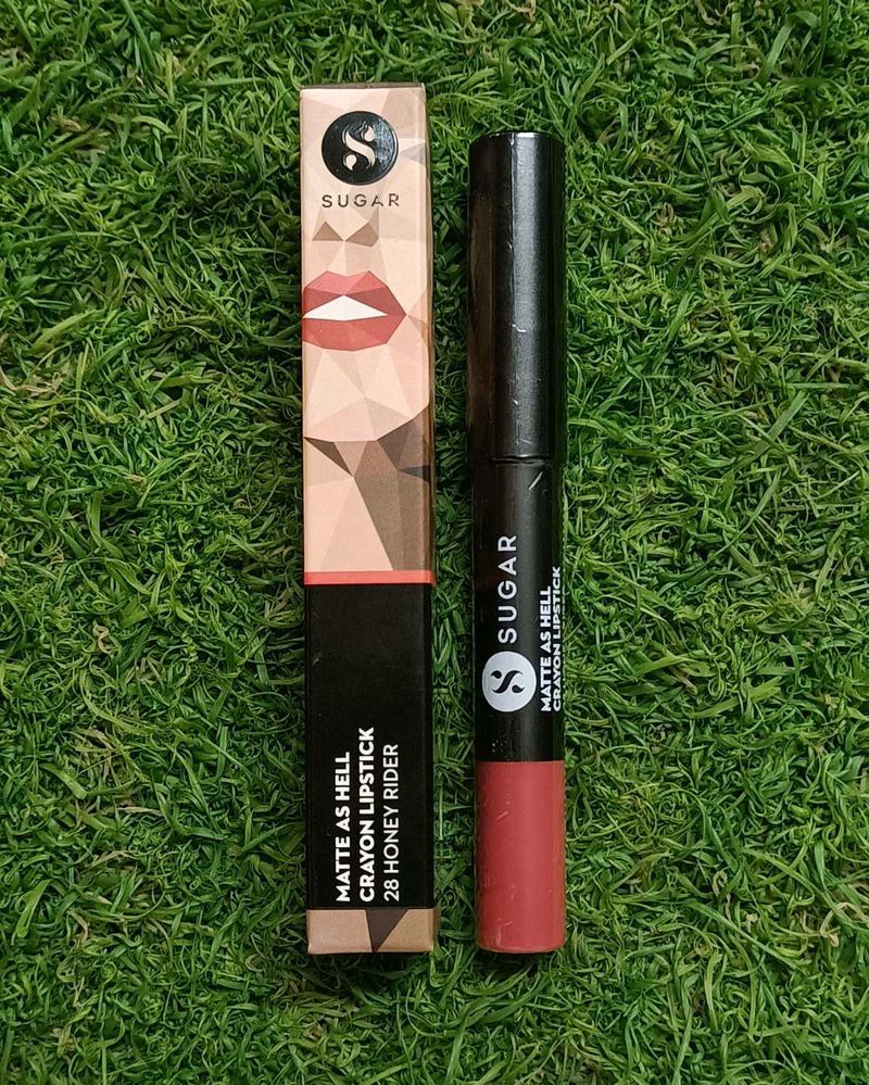 SUGAR Cosmetics Matte as Hell Crayon Lipstick