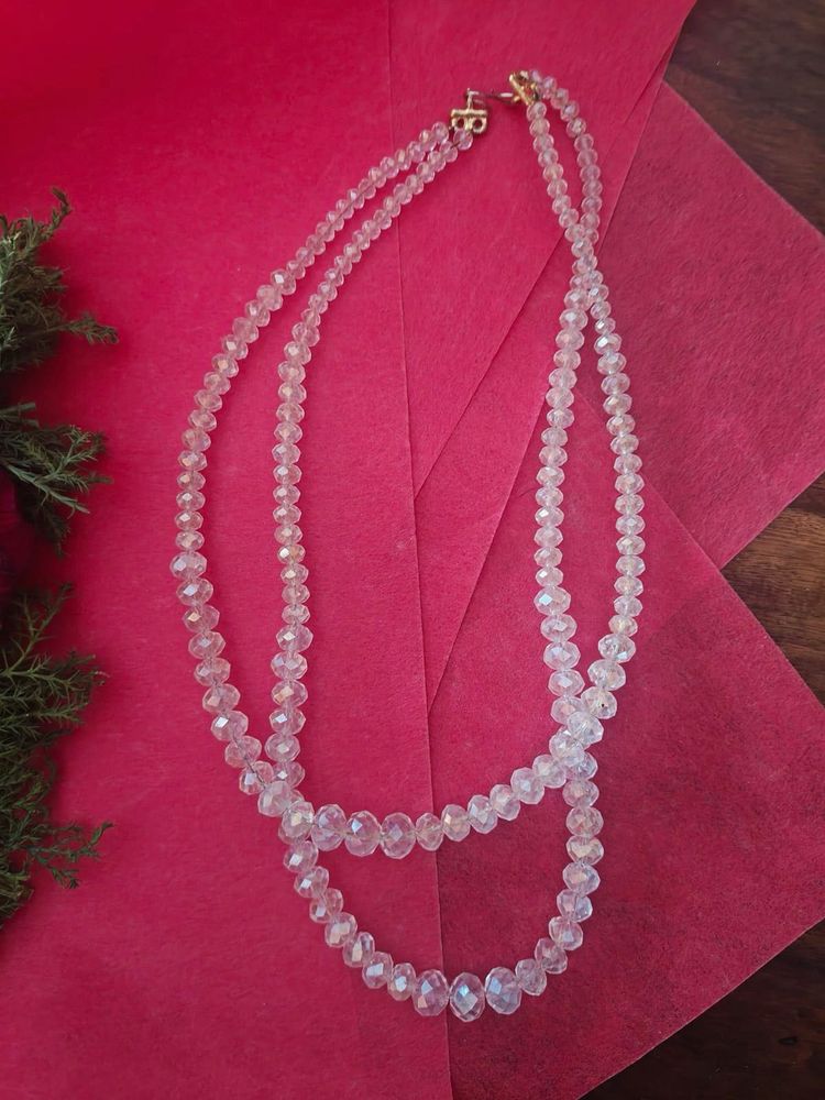 Beaded Crystal Necklace