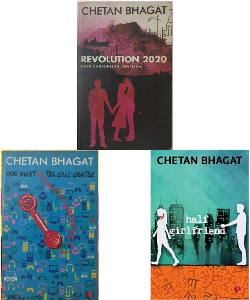 Chetan Bhagat Books of 3