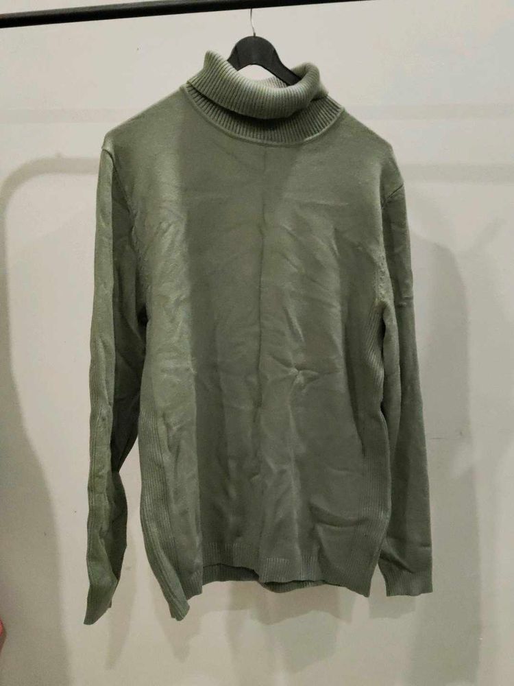 Turtleneck Knit Sweater