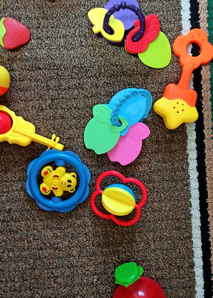 baby rattle set, new born bab