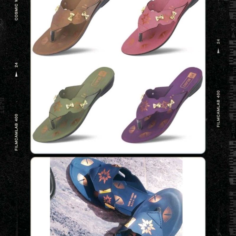 Colorful Floral Thong Sandals