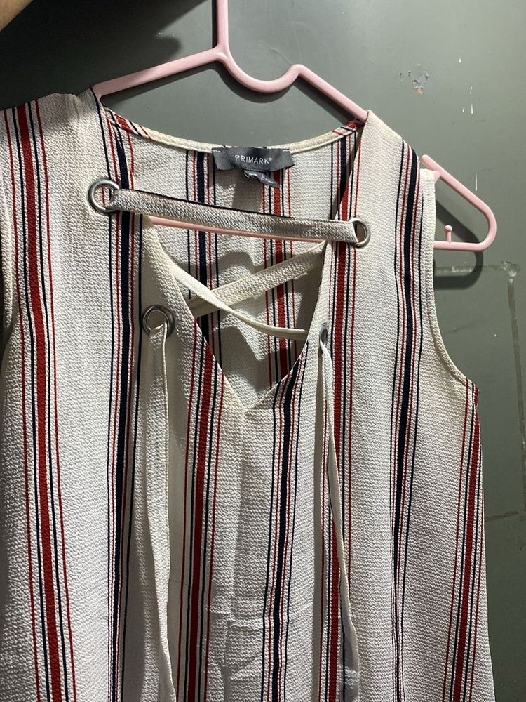 Cross Neck Top