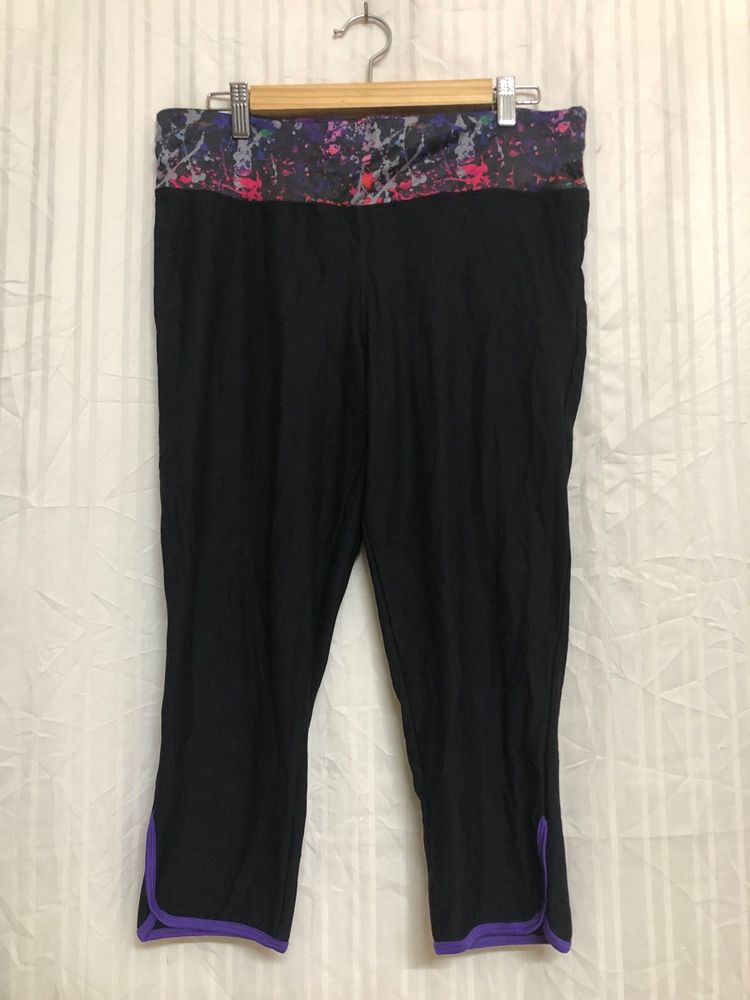 Sports Black Leggings
