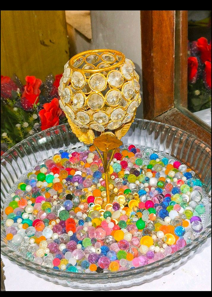 Big Glass Serving Plate