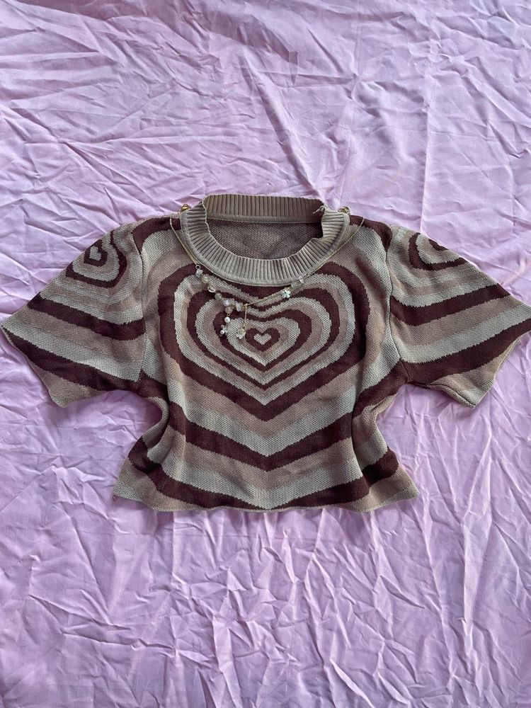 Heart Crop Top