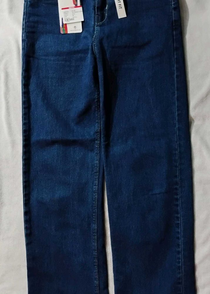 Straight Fit Denim Jeans