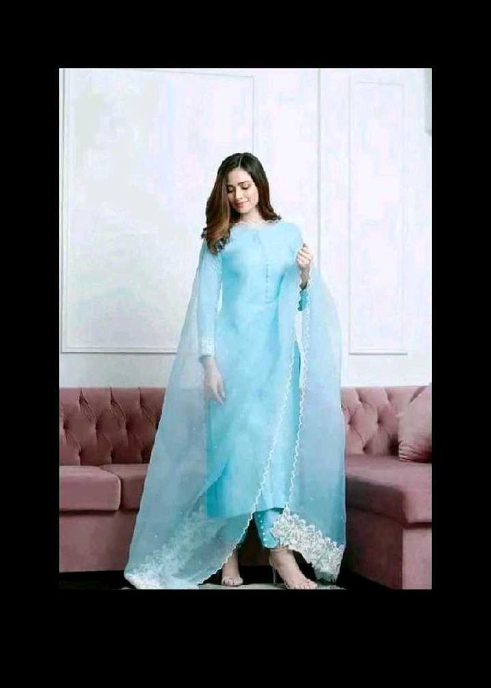 Elegant Blue Kurta Set