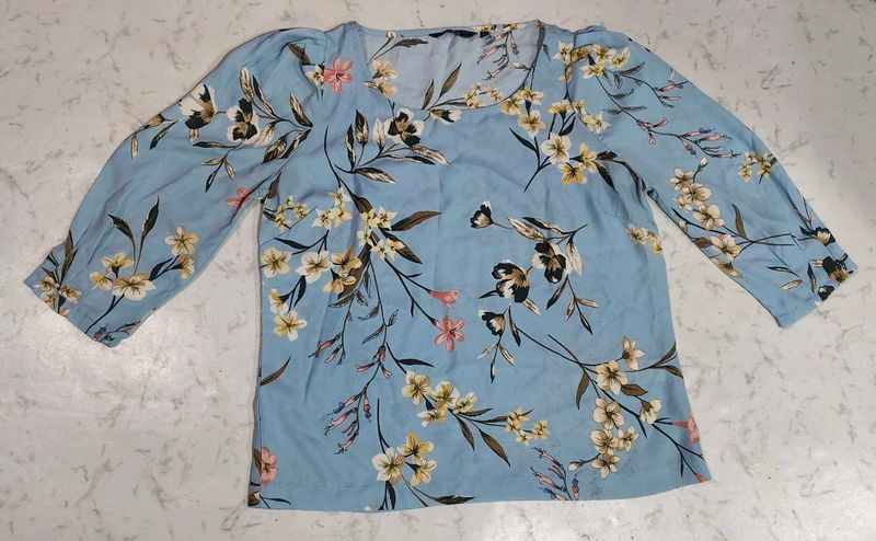 Floral Print Top