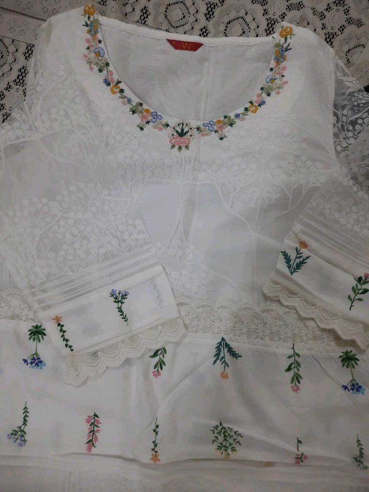 Jacquard Kurta