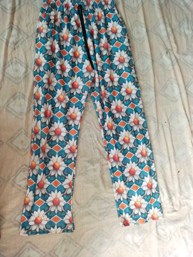 Floral Print Lounge Pants