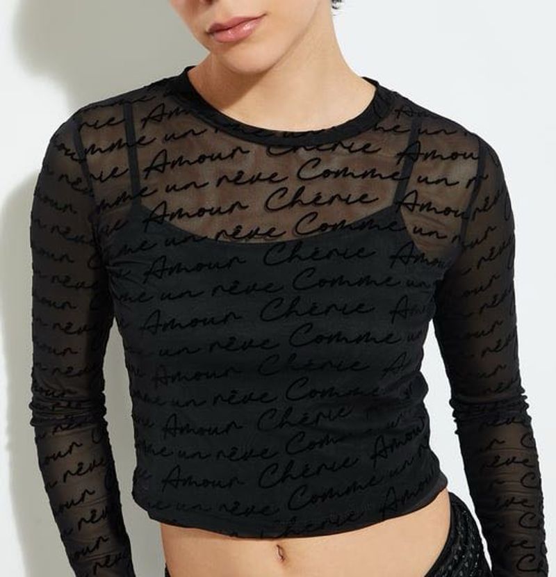 Max-mess top with camisole