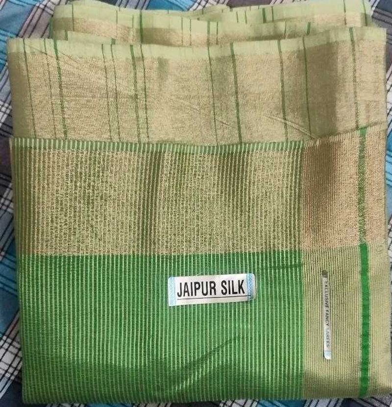 Highest Selling Unused New Jaipur Silk Saree