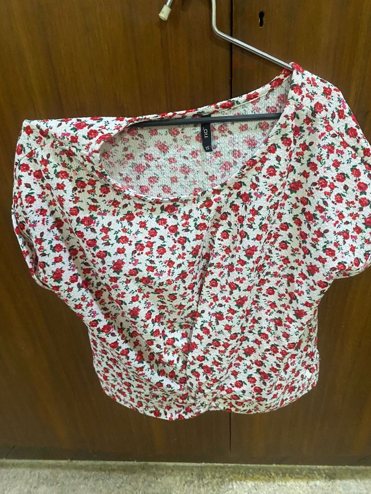 Floral Print Top